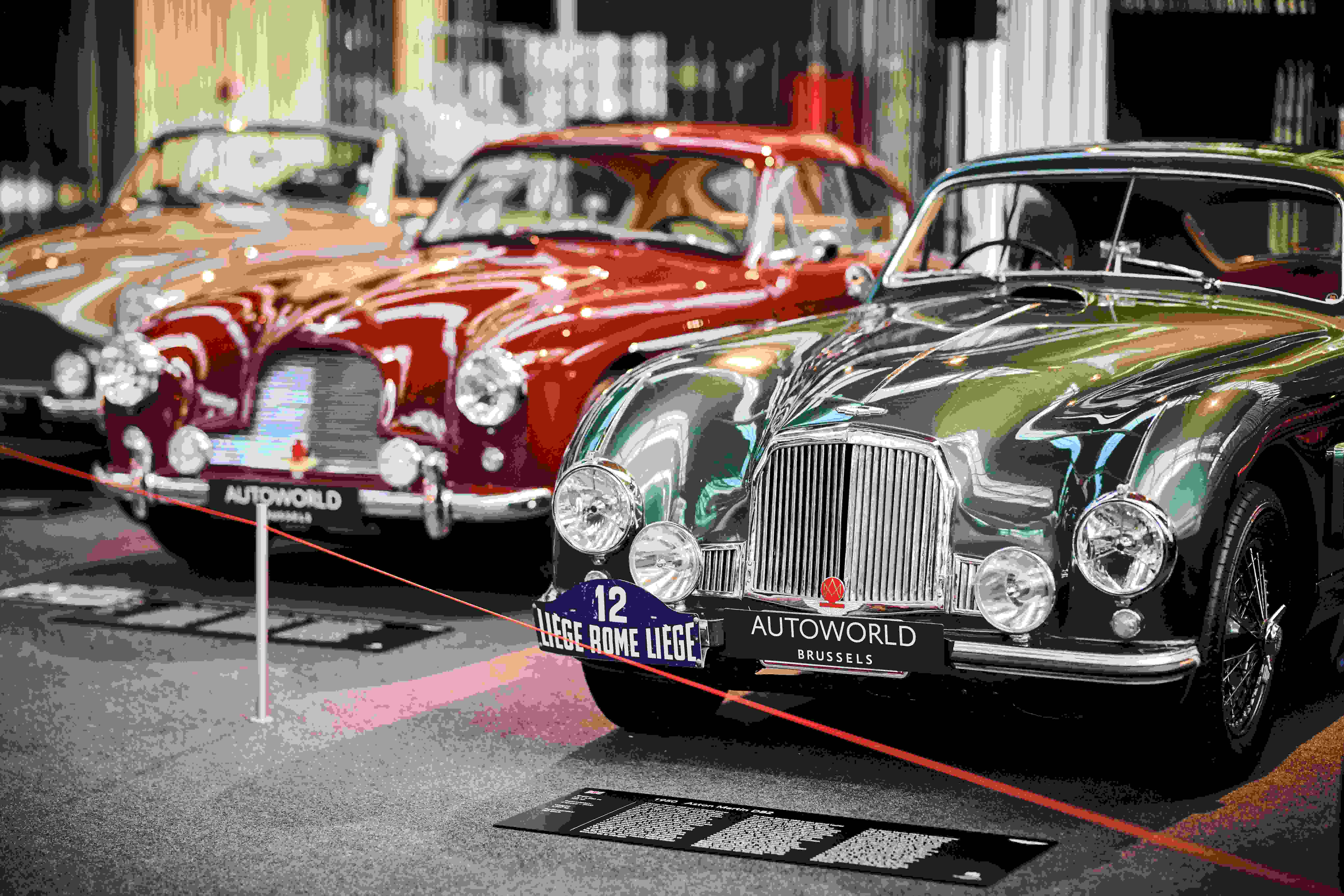 Aston Martin – Elegance in Motion à Autoworld Brussels