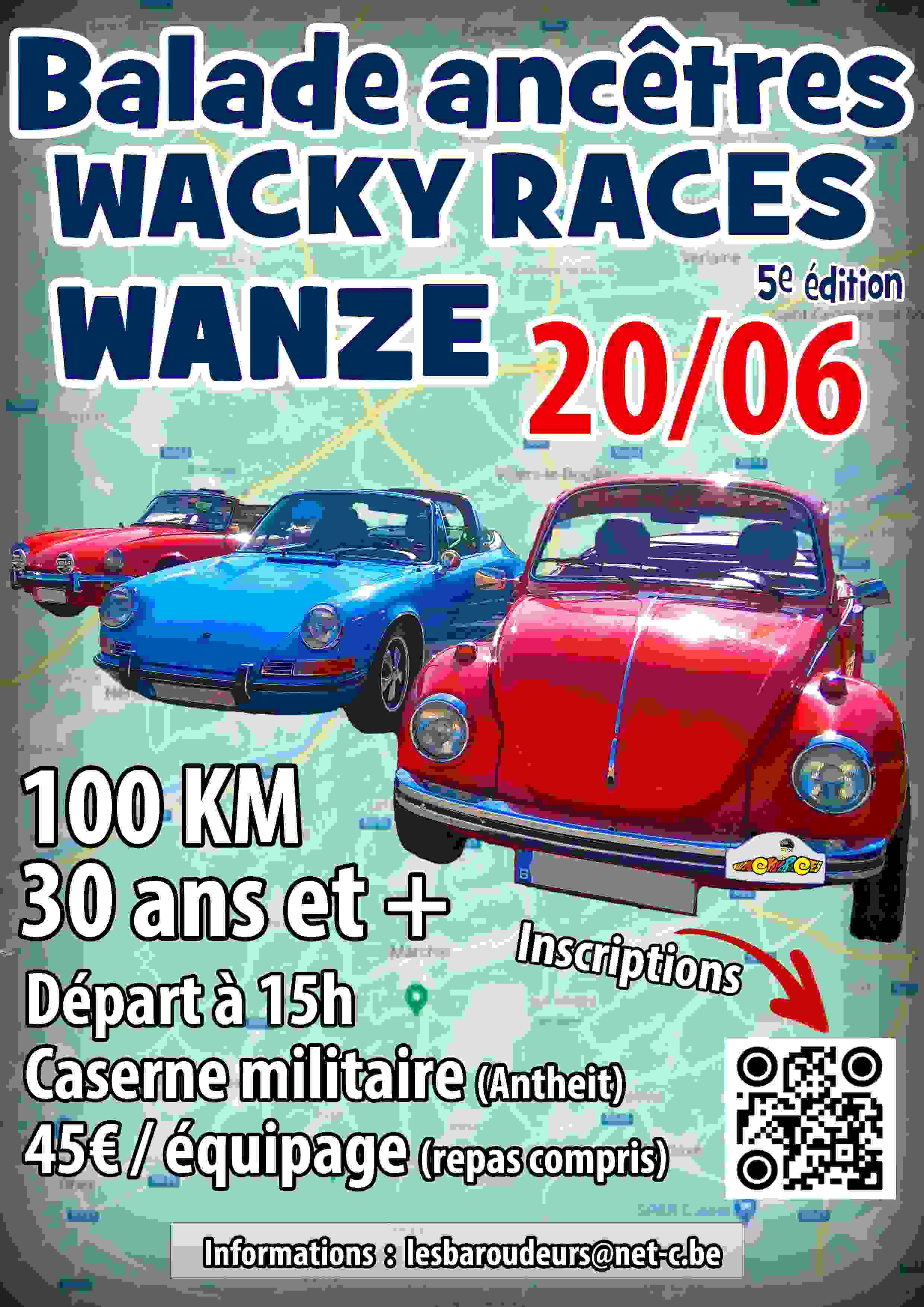 5e balade oldtimer Wacky Races (Wanze)