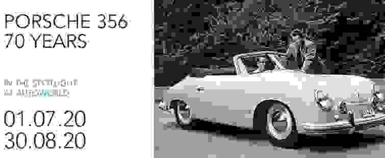 AUTOWORLD - 70 Years Porsche 356 ... in the spotlight