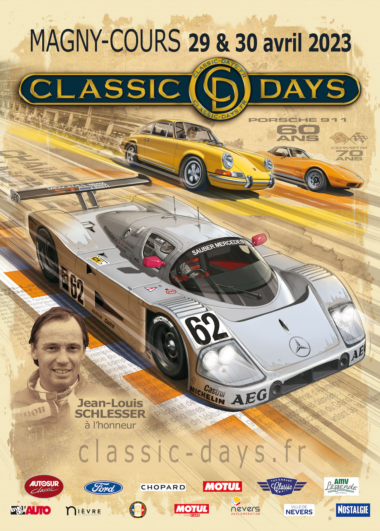 Classic Days 2023 Sur Le Circuit De Nevers Magny Cours Classic Car   Cd 2023 Calques Rvb Bd 