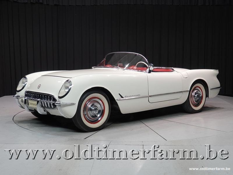 Corvette C1 White '54 Chevrolet Corvette [Pre-1982] | Wagen te koop ...